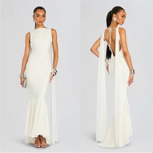 RETROFETE JULIA DRESS in white size XS NWT